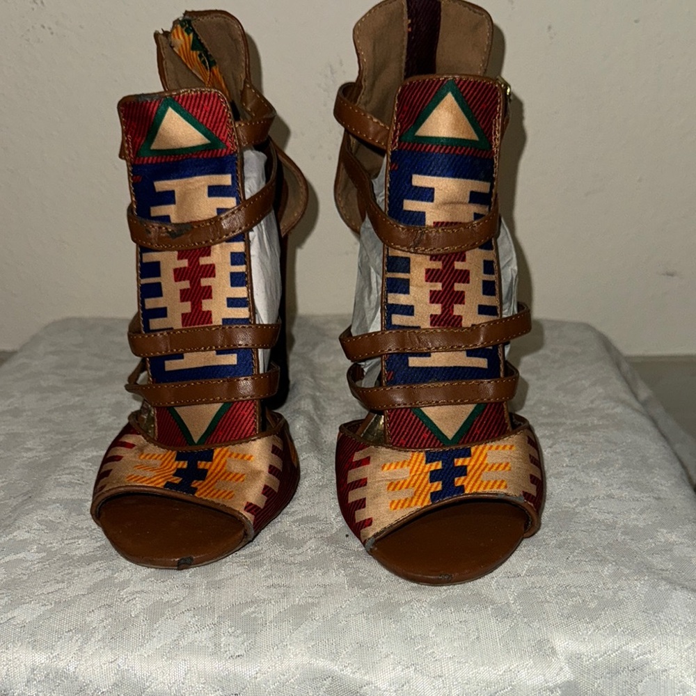 Colorful Strappy Sandals
